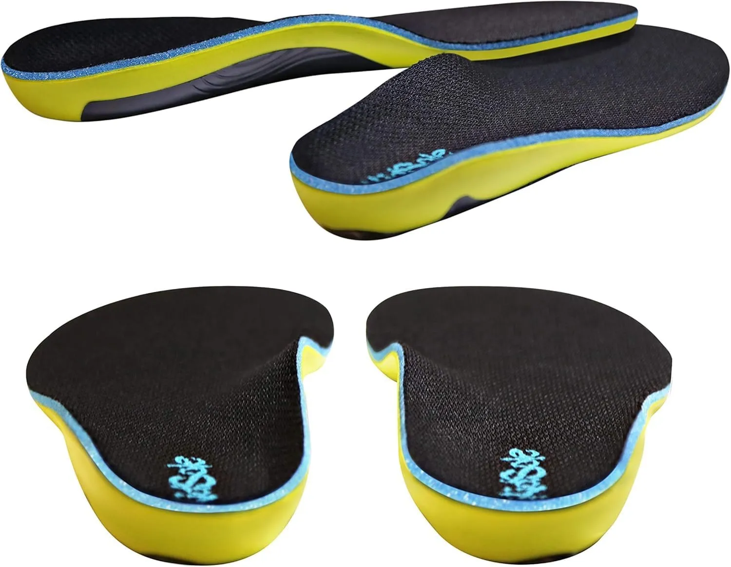 KidSole Cosmic Comfort Reinforced Arch Support Soft & Strong Children's Insole. Slim Profile & Strong Support with Memory Foam Soft Top. ((26 CM) US Teen Size 7-9)