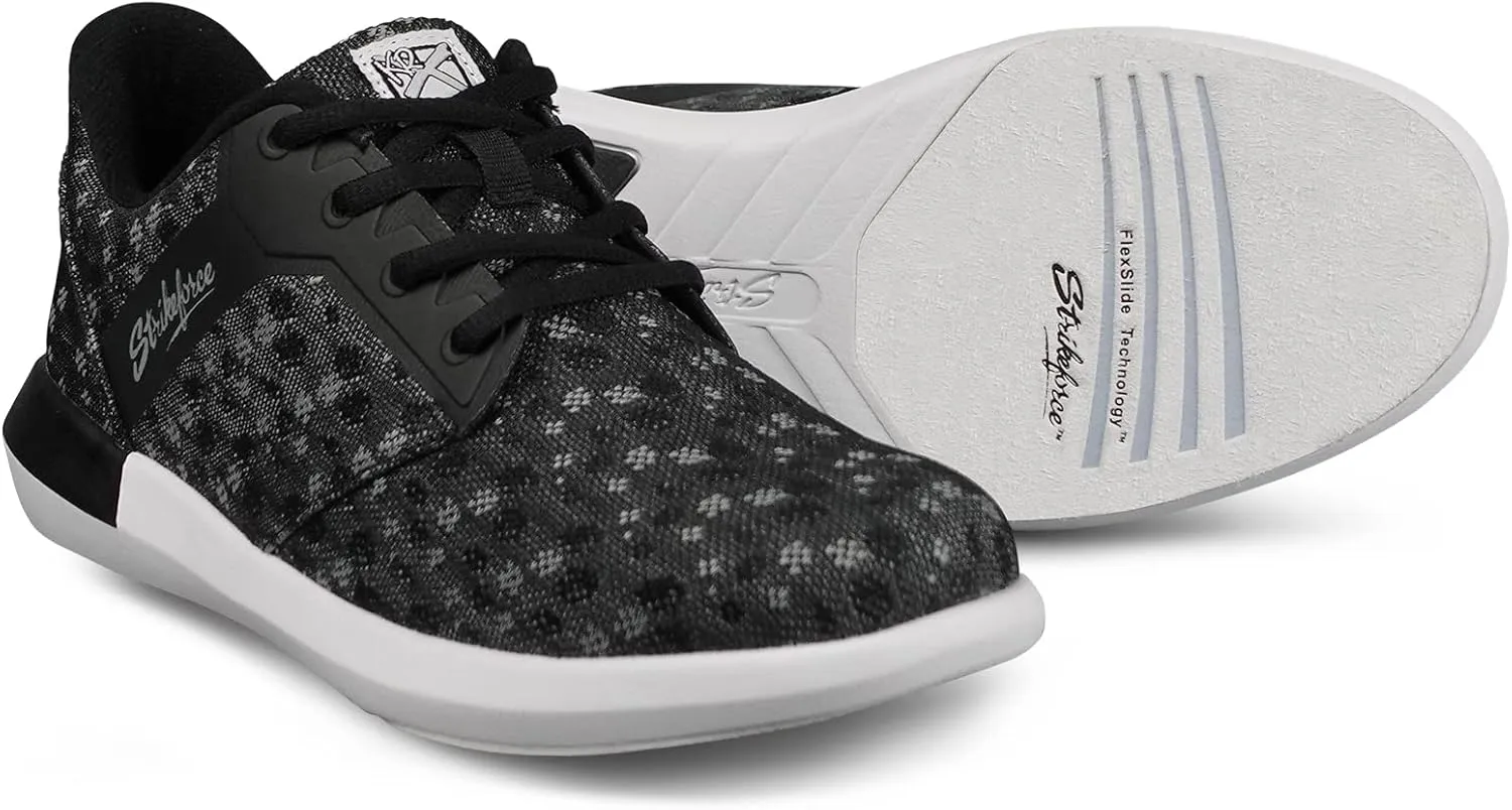 KR Strikeforce Lux Leopard Women's Athletic Bowling Shoe