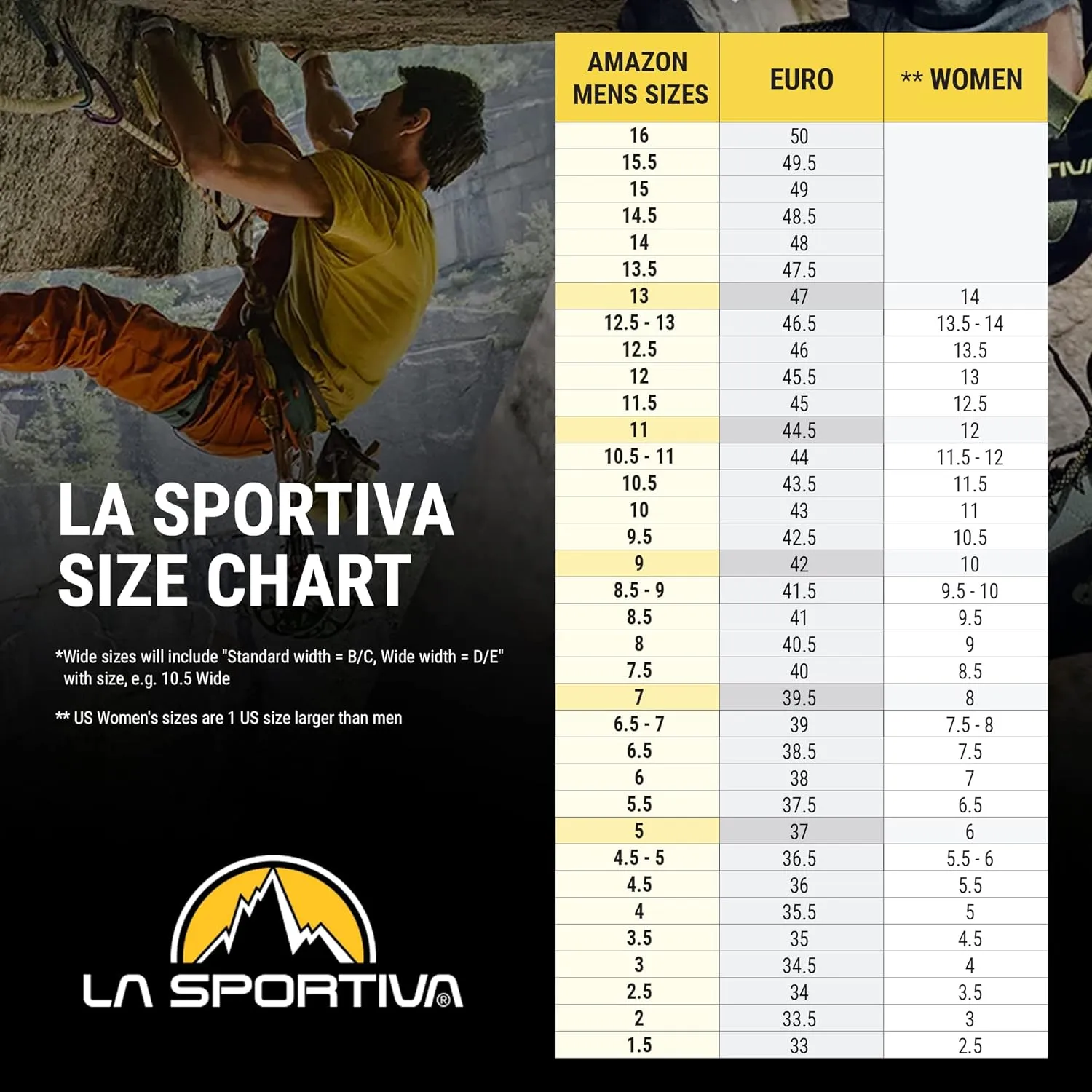 La Sportiva Mens TC Pro Rock Climbing Shoes