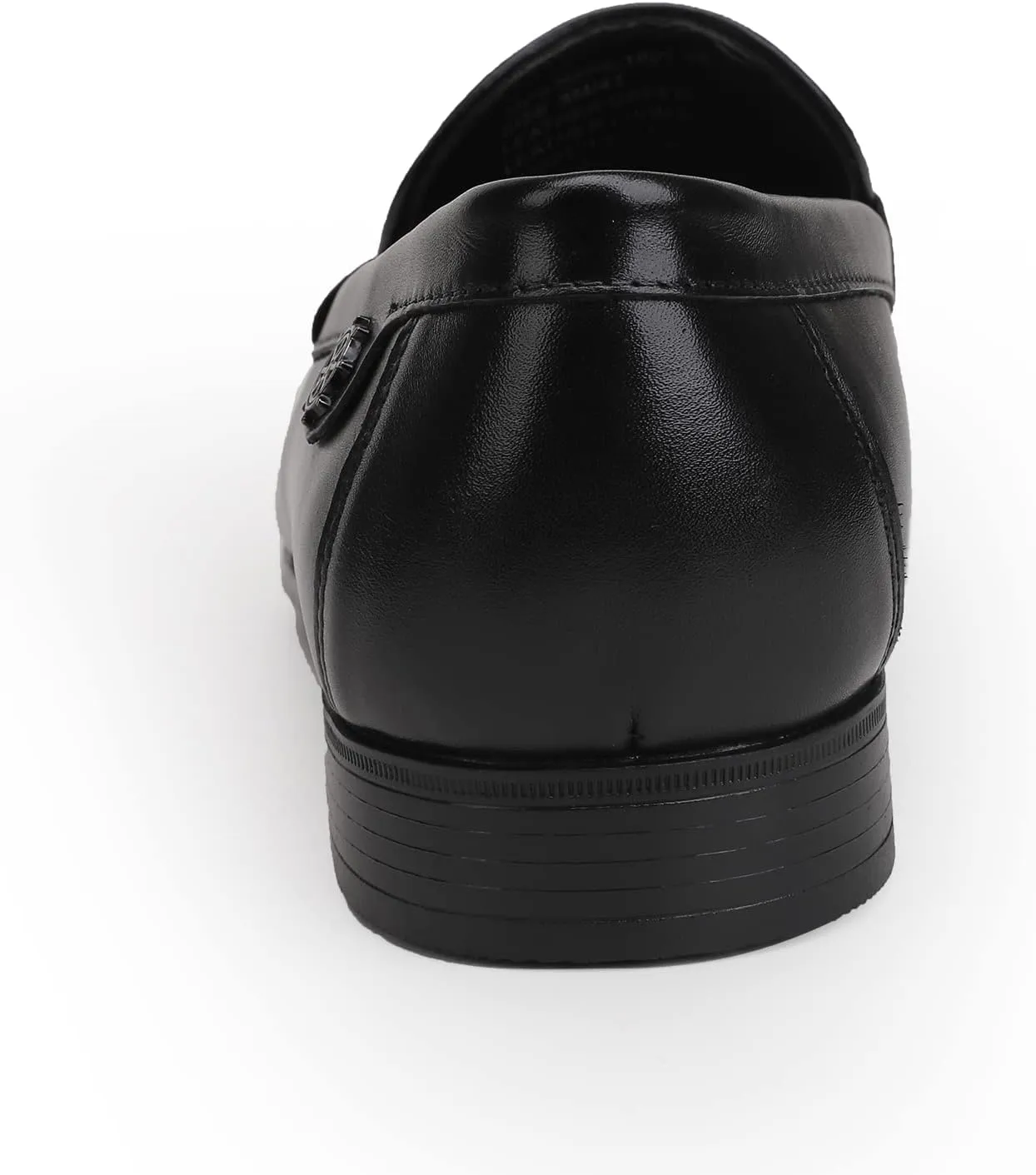 Leather Dress Shoes for Men, Luxury Classic Moc-Toe Penny Shoes Bit Slip-on Loafer for Mens
