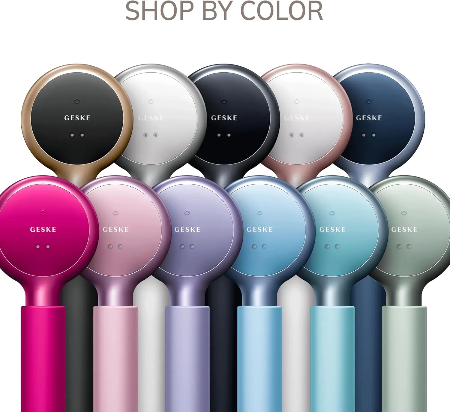 LED Sonic Full-Body Brush | 9 in 1 | Body Cleansing Brush & Intensive Exfoliator with LED | with SmartSonic Pulsations | Expert Deep Cleansing & Massage | Rough Skin Remover | Adjustable Handle