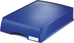 Leitz A4 Letter Tray Drawer Unit, Blue, Plus Range, 52100035