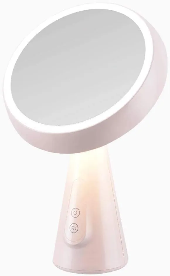 Lighted Makeup Mirror, LED Vanity Mirror, Makeup Mirror Light Vanity Mirror Desktop Fill Mirror Smart Desktop Dimming Mirror