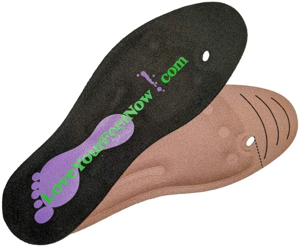 Liquid Orthotic Inserts for Men/Women - Shoe Insoles for Plantar Fasciitis, Neuropathy & Sore Feet. ((S))