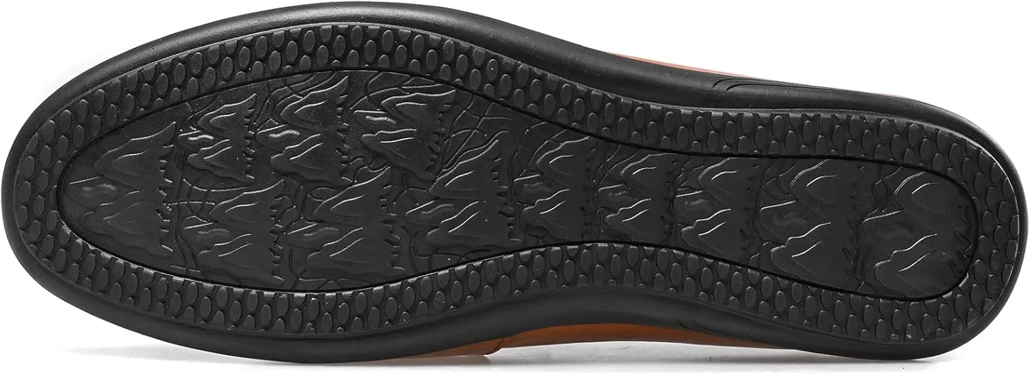 Loafer Premium Genuine Leather Men's Casual Shoes Slip On Mens Driving Penny Loafers for Men Lightweight Breathable