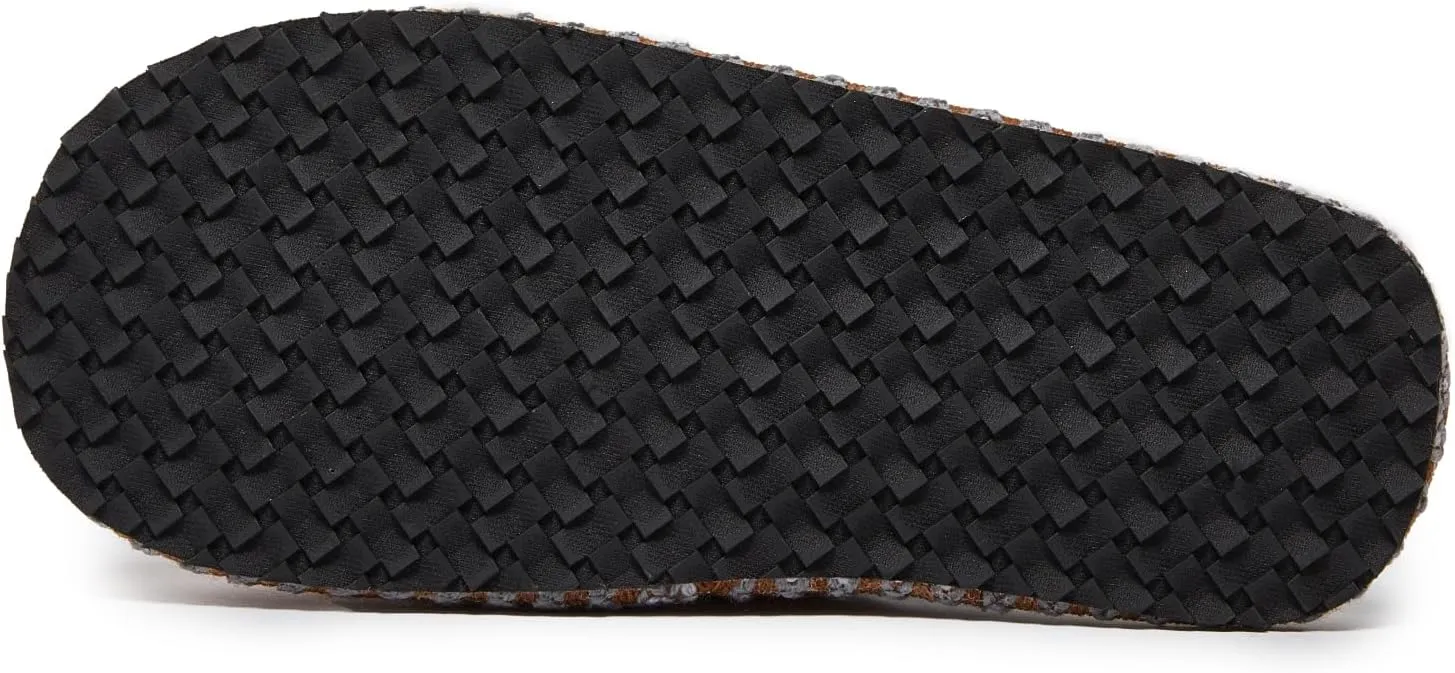Lucky Brand Micro-Suede Memory Foam Boys Slippers - Closed Toe Plush Lined House Shoes/Kids Slippers