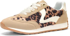 LUCKY STEP Women's Fashion Sneakers Trendy Tennis Shoes Neutral Stylish Retro Trainers Casual Running Walking Shoes