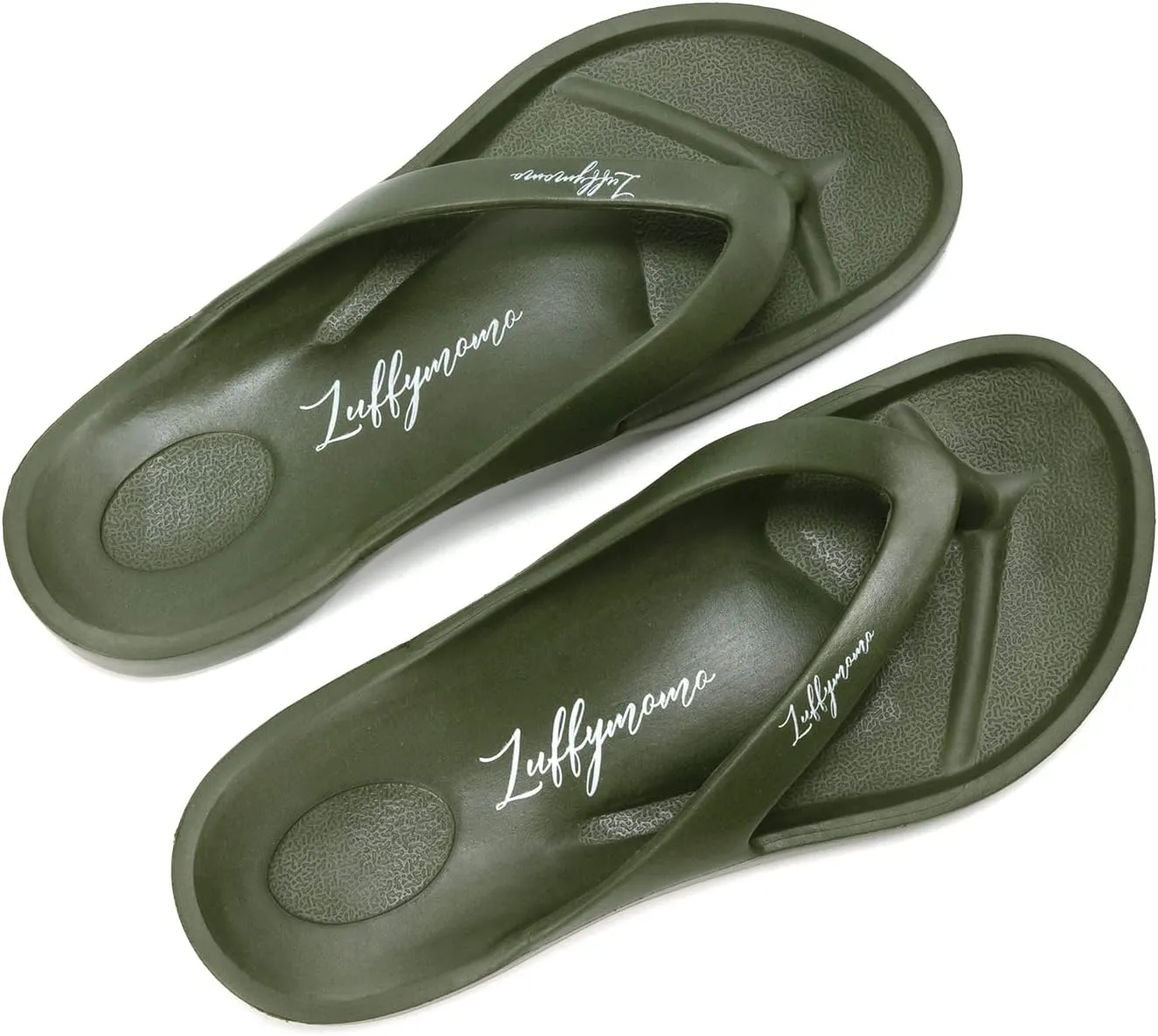 Luffymomo Womens Mens Flip Flops Sandals Slip on Sport Summer Beach Thong