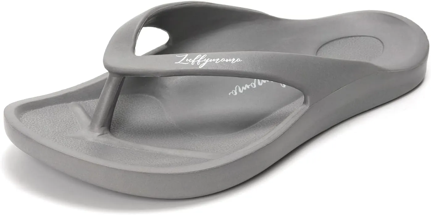Luffymomo Womens Mens Flip Flops Sandals Slip on Sport Summer Beach Thong