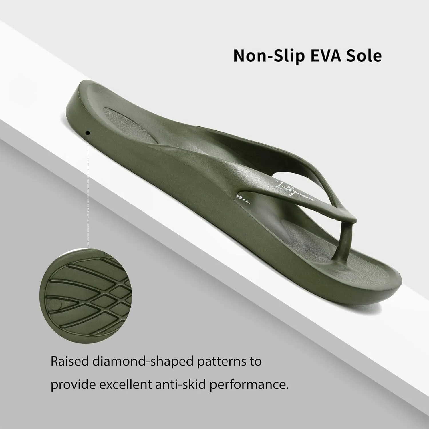 Luffymomo Womens Mens Flip Flops Sandals Slip on Sport Summer Beach Thong