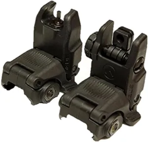 Magpul Industries MBUS Generation II Sight Set Front & Rear Color Black