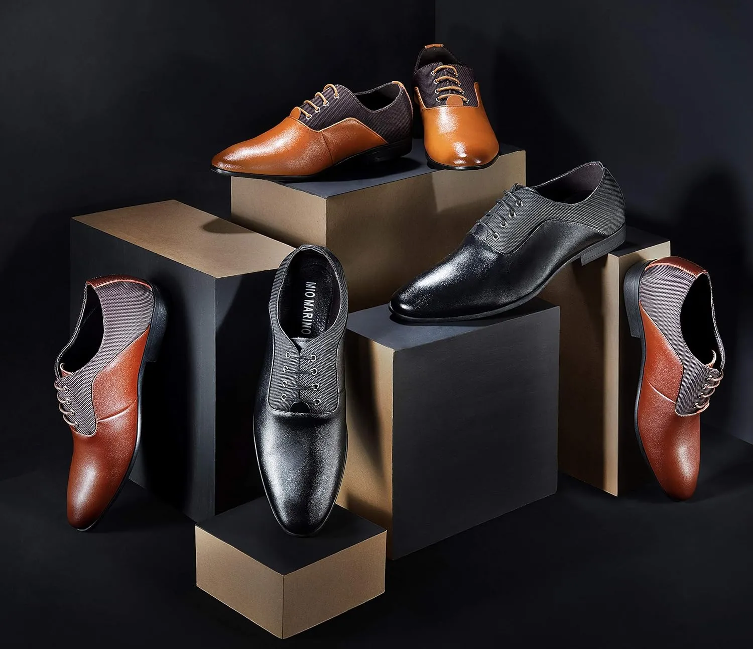 Marino Oxford Dress Shoes for Men - Formal Leather Mens Shoes
