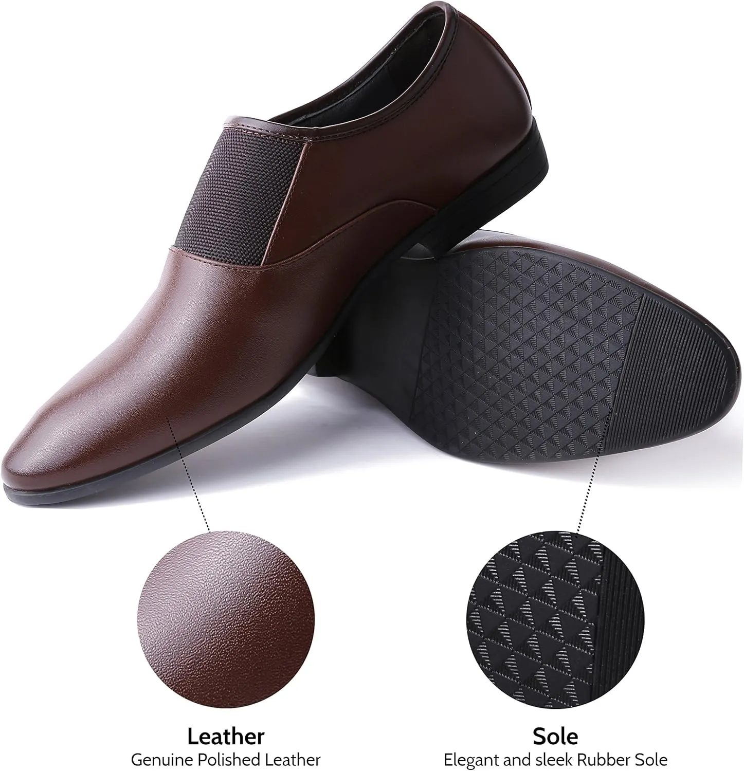 Marino Oxford Dress Shoes for Men - Formal Leather Mens Shoes