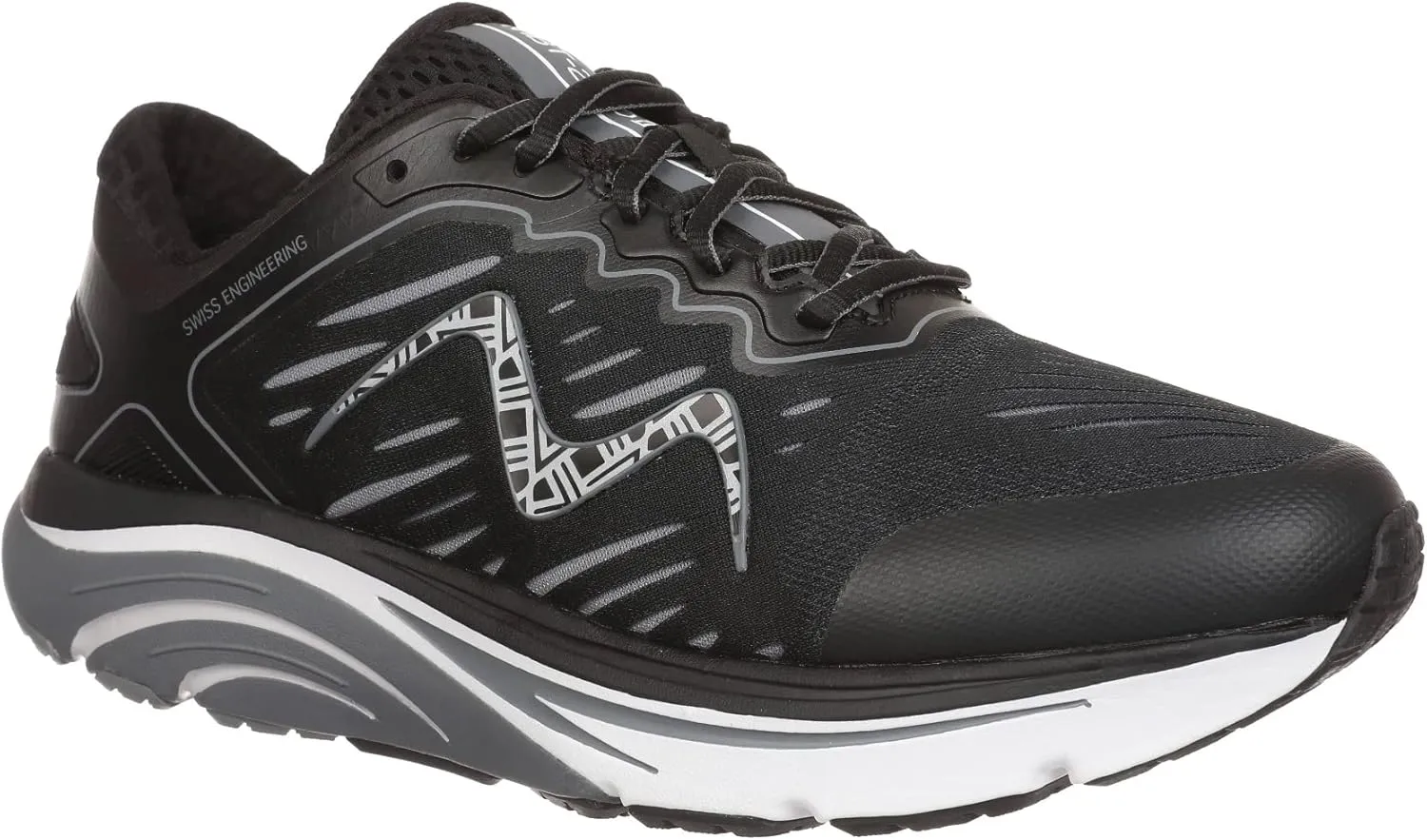 MBT Mens 2000 II Leather Textile Trainers