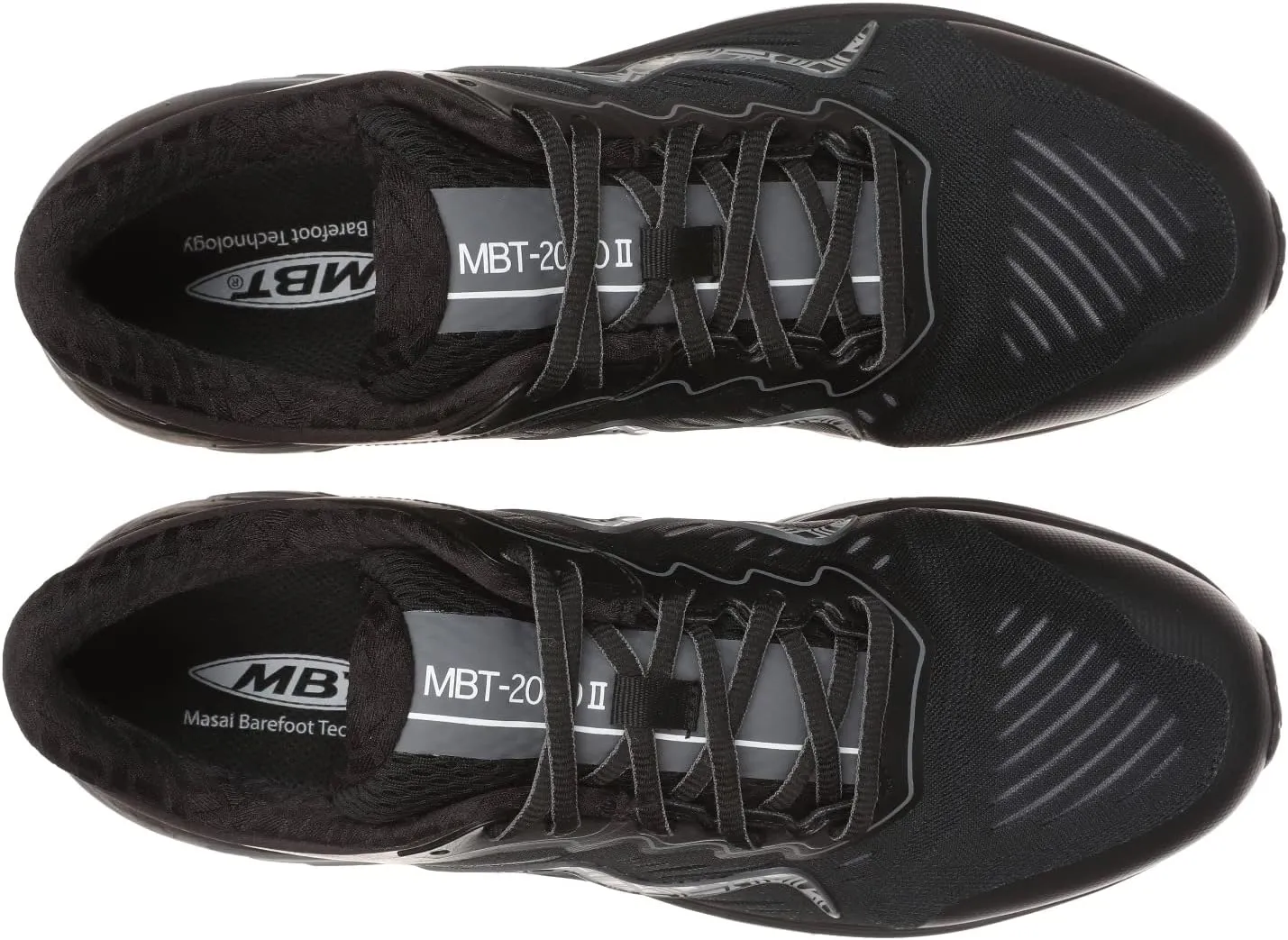MBT Mens 2000 II Leather Textile Trainers
