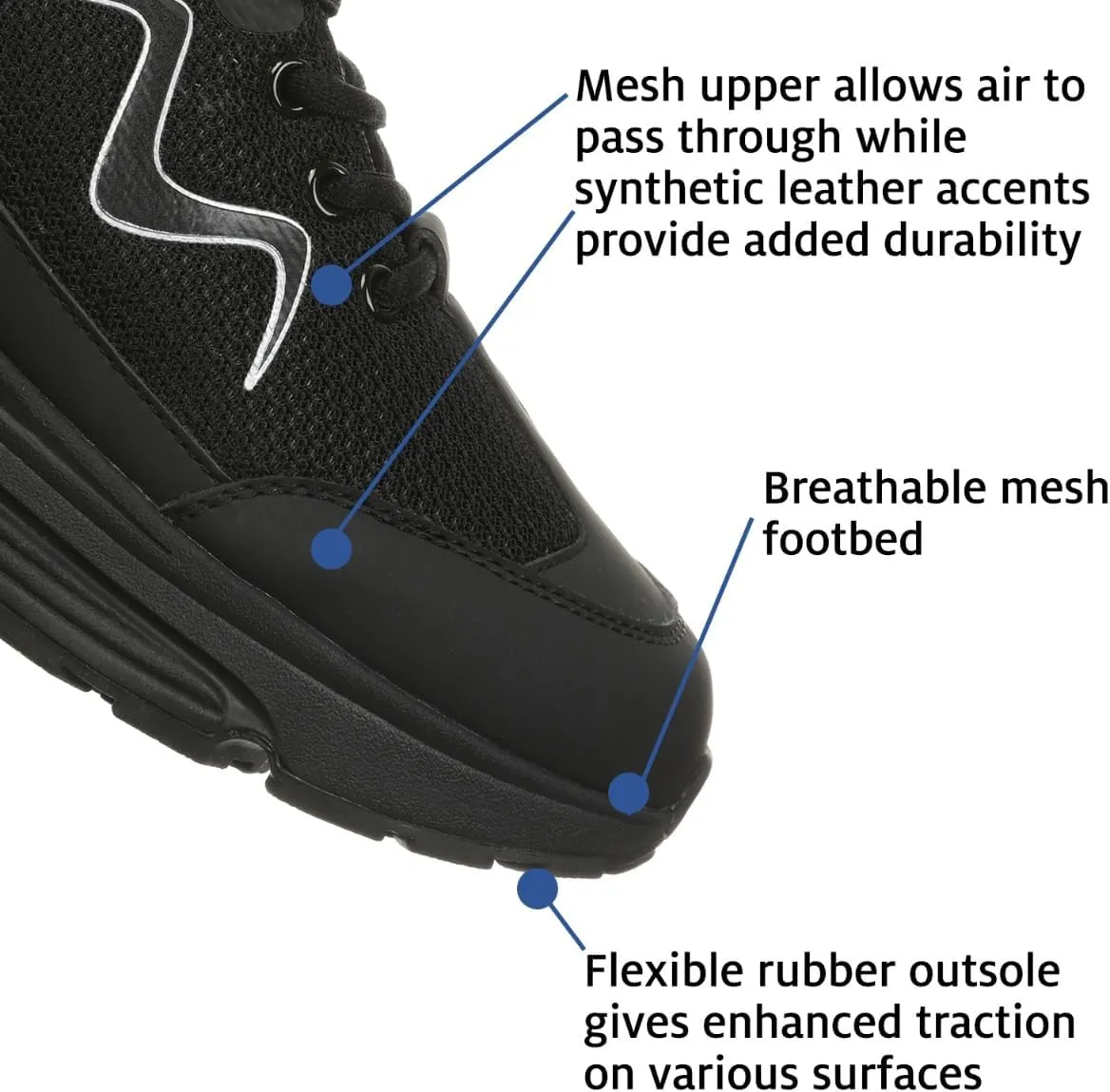 MBT Men's Sport 1 Active Fitness Walking Shoe