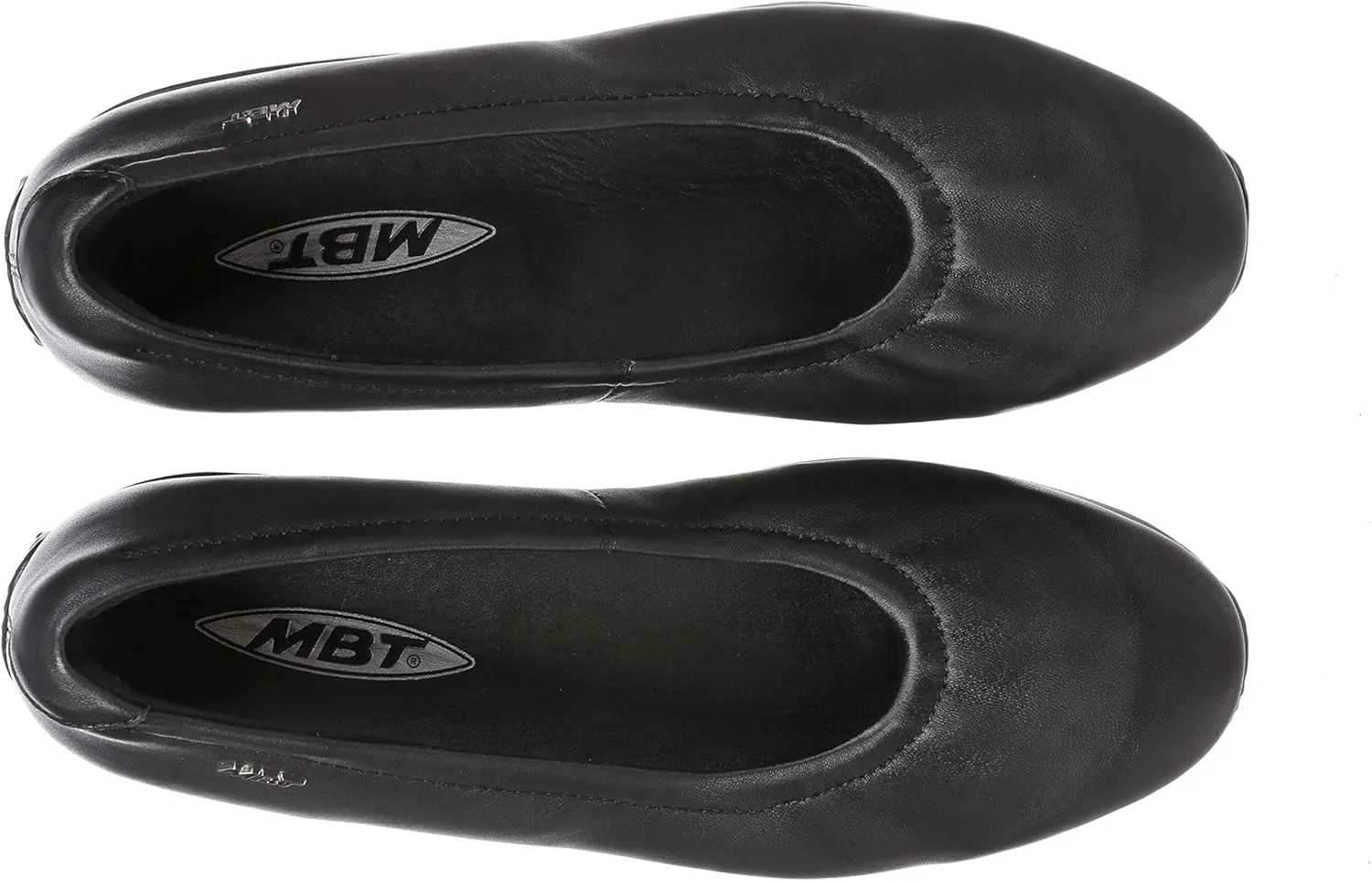 MBT Women's Harper Leather Ballet Style Rocker Bottom Dress Shoe