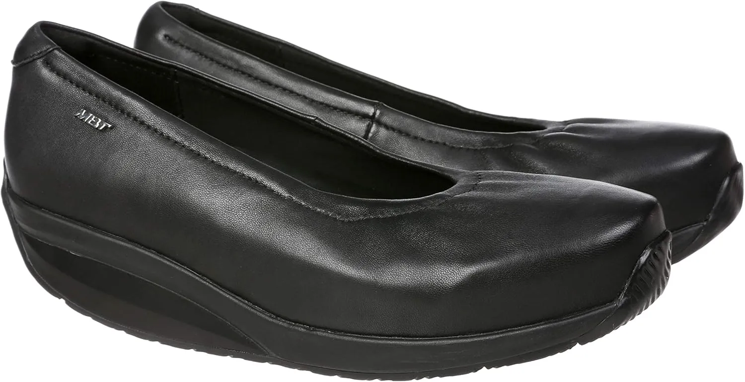 MBT Women's Harper Leather Ballet Style Rocker Bottom Dress Shoe