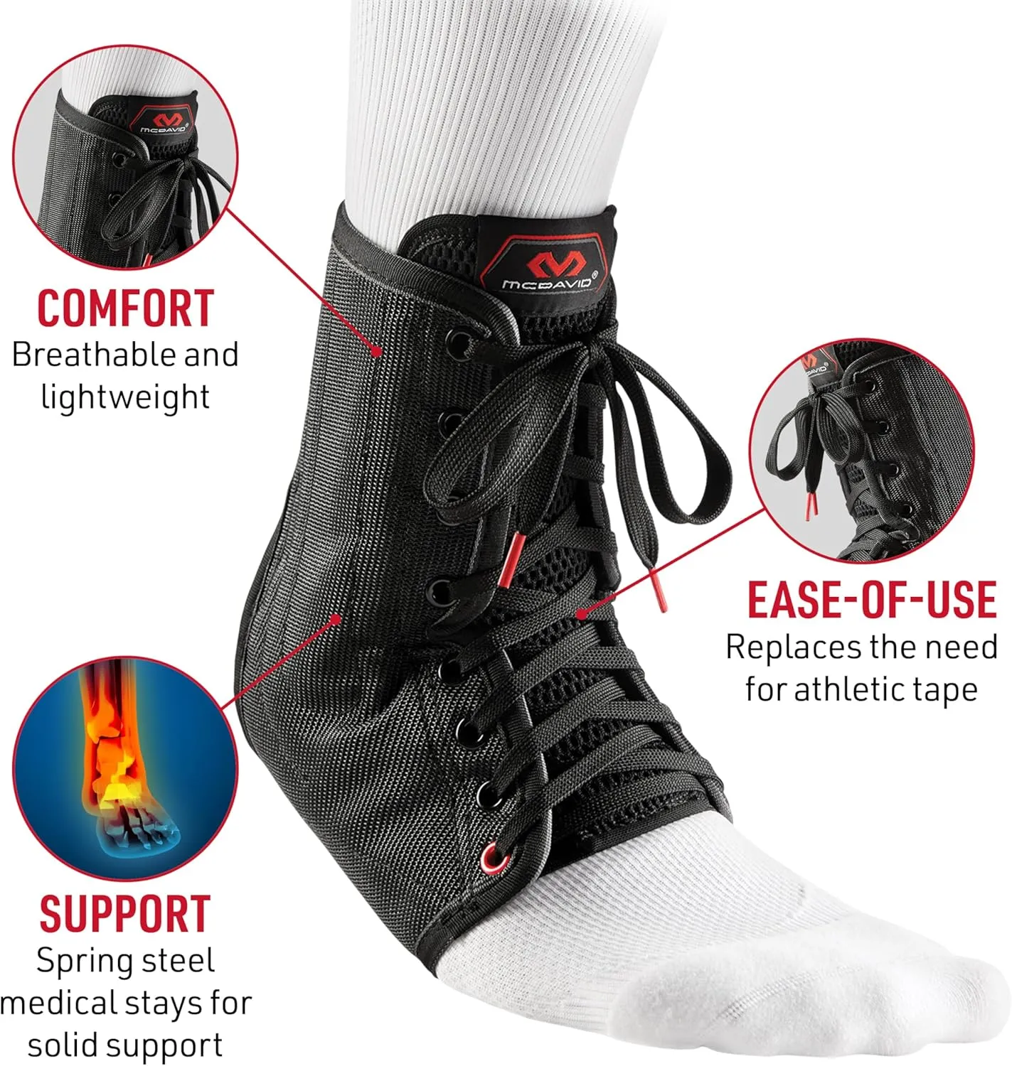 McDavid Lightweight Ankle Brace