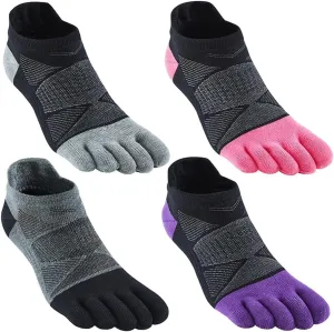 Meaiguo Toe Socks No Show Cotton Low Cut Five Finger Socks Athletic for Women