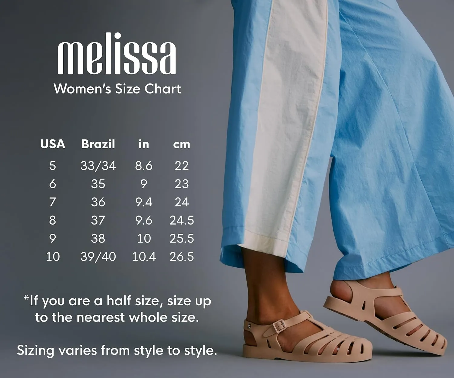 Melissa Campana Papel Flats for Women - Comfortable, Stylish & Flexible Slide-On Closed-Toe Jelly Flat Shoes with Hollow Interwoven Cut Out Design