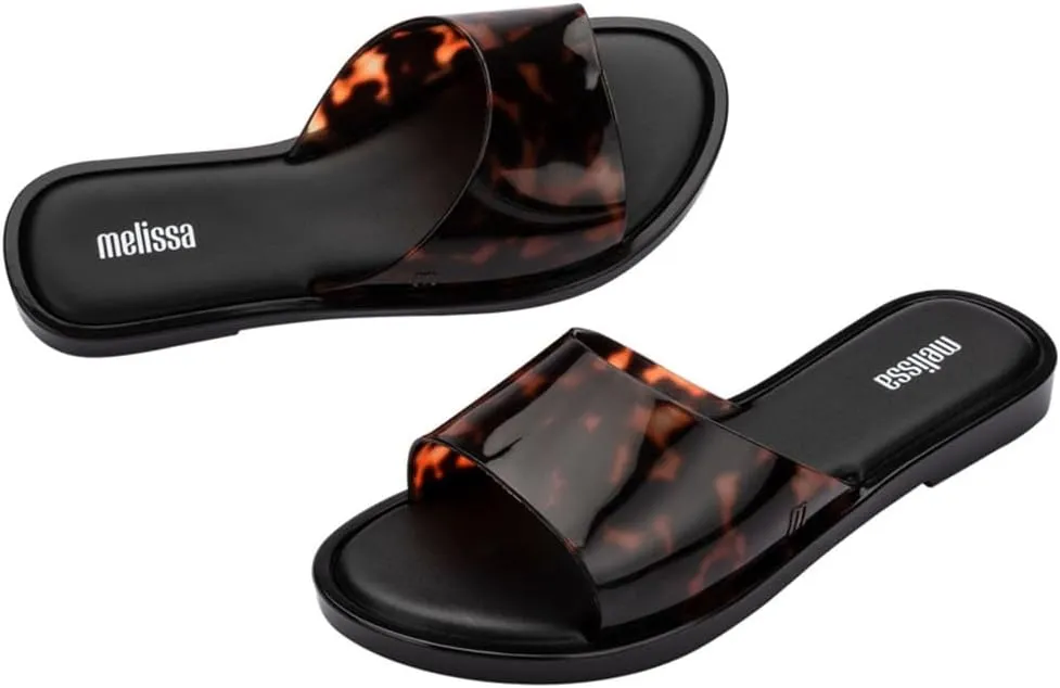 Melissa Miranda Jelly Slides for Women - Slip-on Sandals for Women, Lightweight, Sleek Silhouette, Open Toe, Adult Jellies