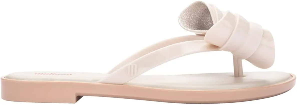 Melissa Slim V Women's Flip Flops- Jelly Flip Flops for Women, Slip on Women's Sandals, Women's Summer Fashion, Adult Jellies