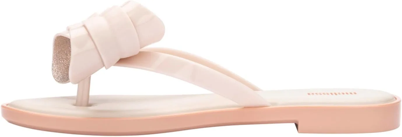 Melissa Slim V Women's Flip Flops- Jelly Flip Flops for Women, Slip on Women's Sandals, Women's Summer Fashion, Adult Jellies