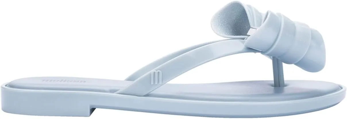 Melissa Slim V Women's Flip Flops- Jelly Flip Flops for Women, Slip on Women's Sandals, Women's Summer Fashion, Adult Jellies