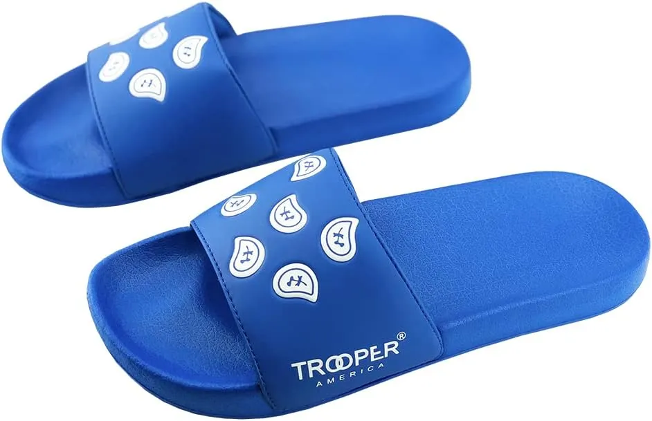 Men and Women TB-01 Bandana Paisley EVA Slide Sandals | Quick Drying Shower Slides | Ultra Cushion For Indoor and Outdoor | Contoured Footbed
