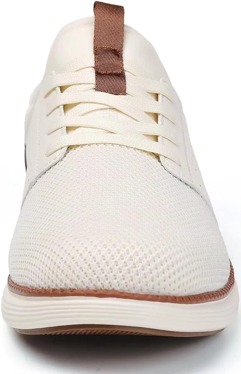 Men Casual Dress Shoes Hands Free Slip On Laceless Fashion Sneakers Lightweight Breathable Walking Shoes Gym Tennis Athletic