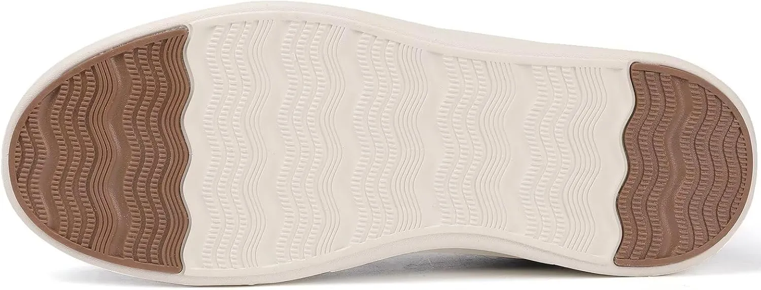 Men Casual Dress Shoes Hands Free Slip On Laceless Fashion Sneakers Lightweight Breathable Walking Shoes Gym Tennis Athletic
