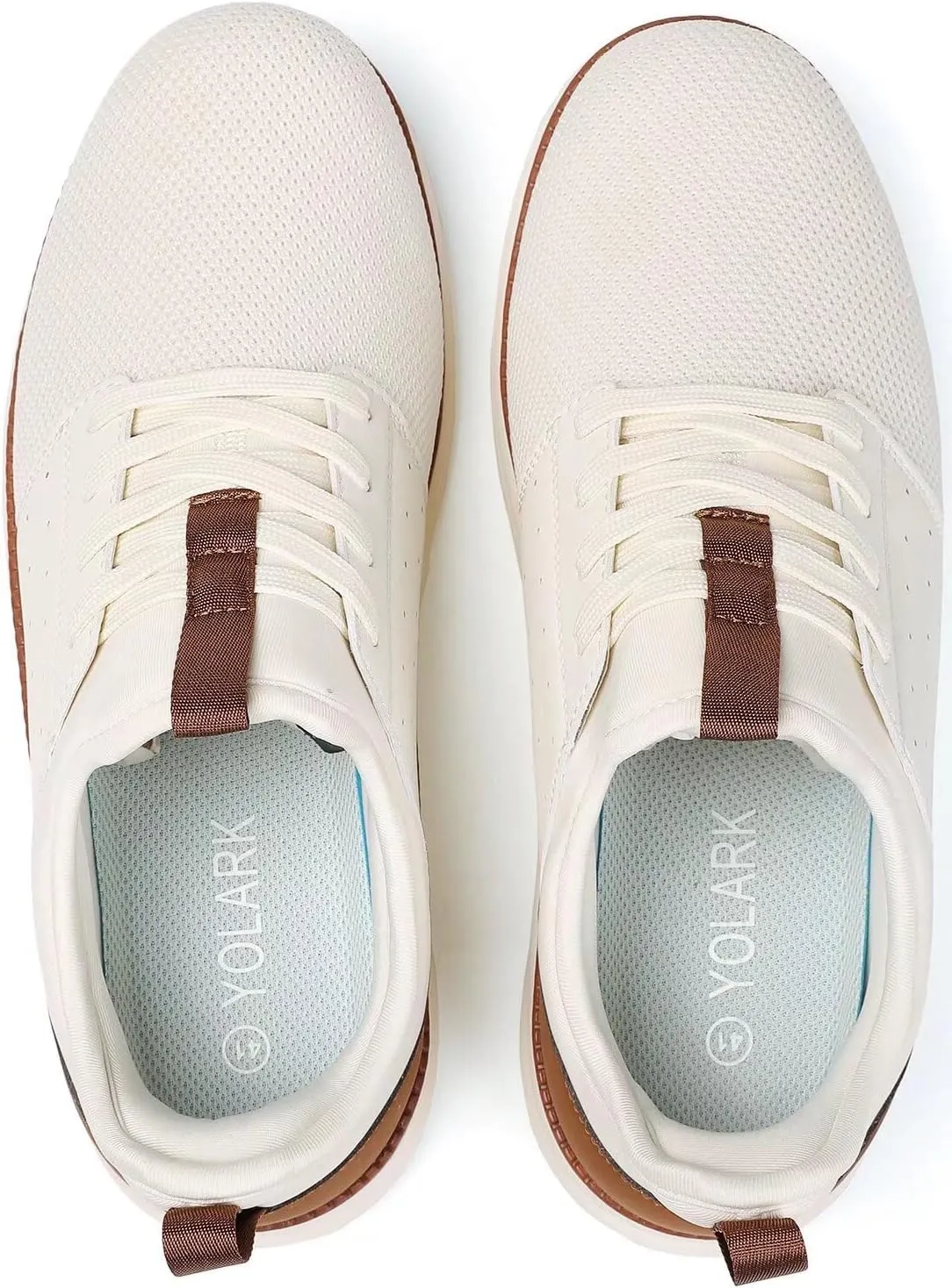 Men Casual Dress Shoes Hands Free Slip On Laceless Fashion Sneakers Lightweight Breathable Walking Shoes Gym Tennis Athletic