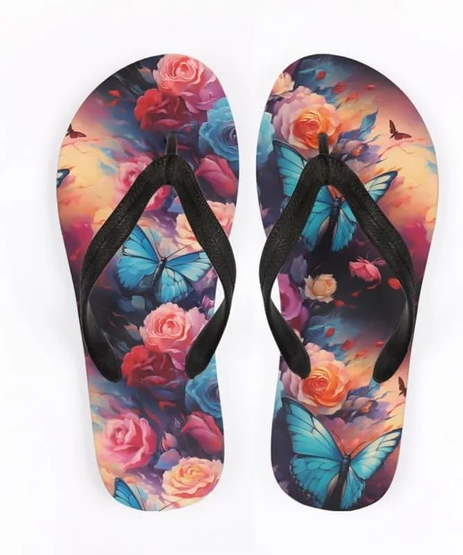 Men Hawaii Flip Flop Sandal Geometry Lightweight Thong Sandals Xmas Santa Claus Unisex Bathroom Orthotic Flip Flops