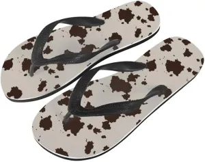 Men Hawaii Flip Flop Sandal Geometry Lightweight Thong Sandals Xmas Santa Claus Unisex Bathroom Orthotic Flip Flops