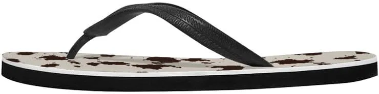 Men Hawaii Flip Flop Sandal Geometry Lightweight Thong Sandals Xmas Santa Claus Unisex Bathroom Orthotic Flip Flops