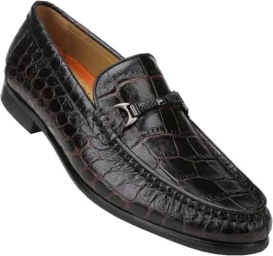 Mens Leather Penny Loafers, Casual Comfortable Driving Moccasins Business Dress Slip on Loafer Shoes for Men