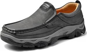 Men's Loafers Casual Slip On Shoes Soft Loafer for Men Lightweight Breathable Non Slip Walking Sneakers Comfortable Driving Shoes for Hiking