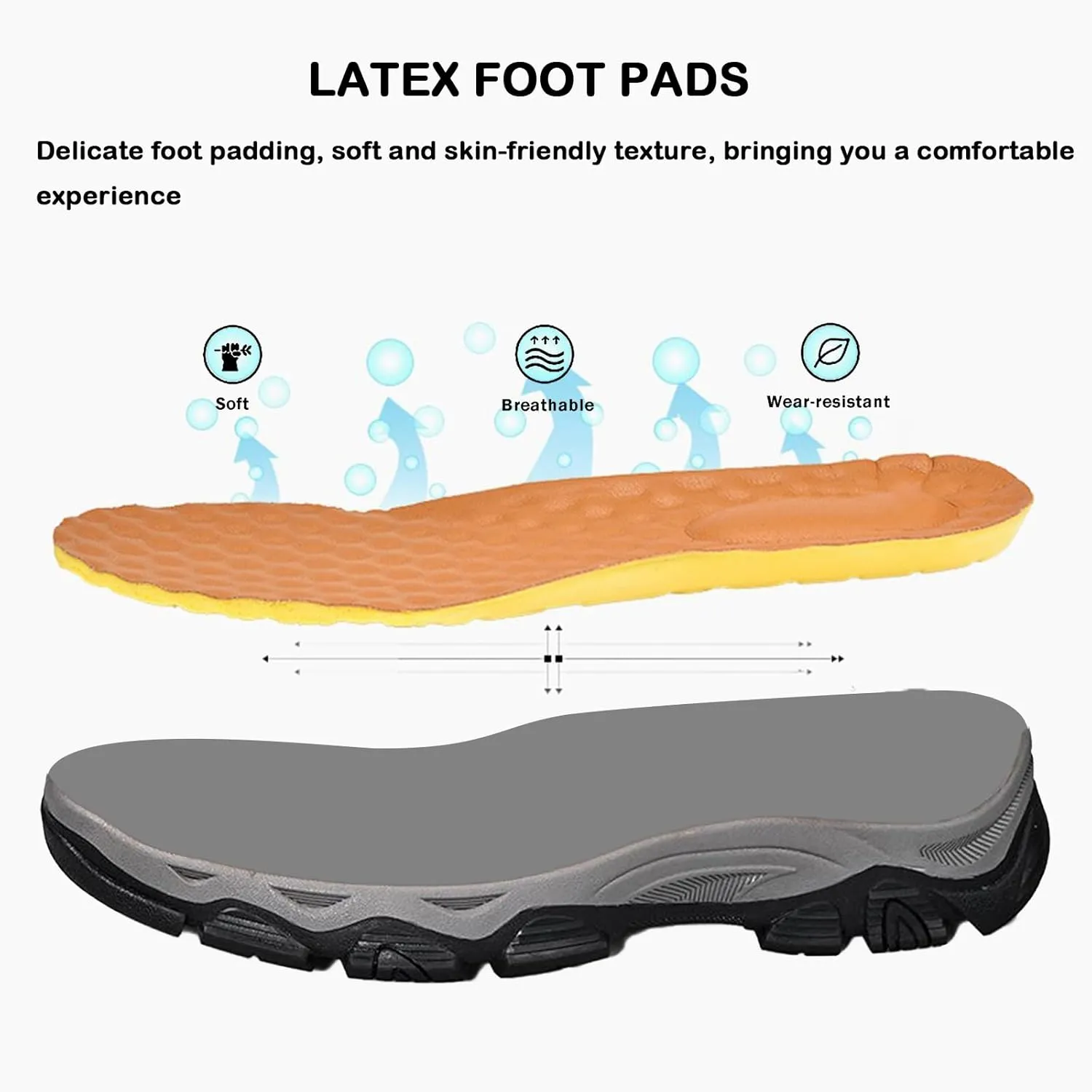 Men's Loafers Casual Slip On Shoes Soft Loafer for Men Lightweight Breathable Non Slip Walking Sneakers Comfortable Driving Shoes for Hiking