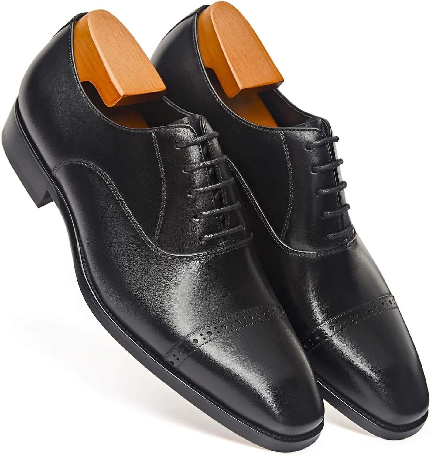 Men's Oxford Formal Comfortable Dress Shoes Genuine Leathers