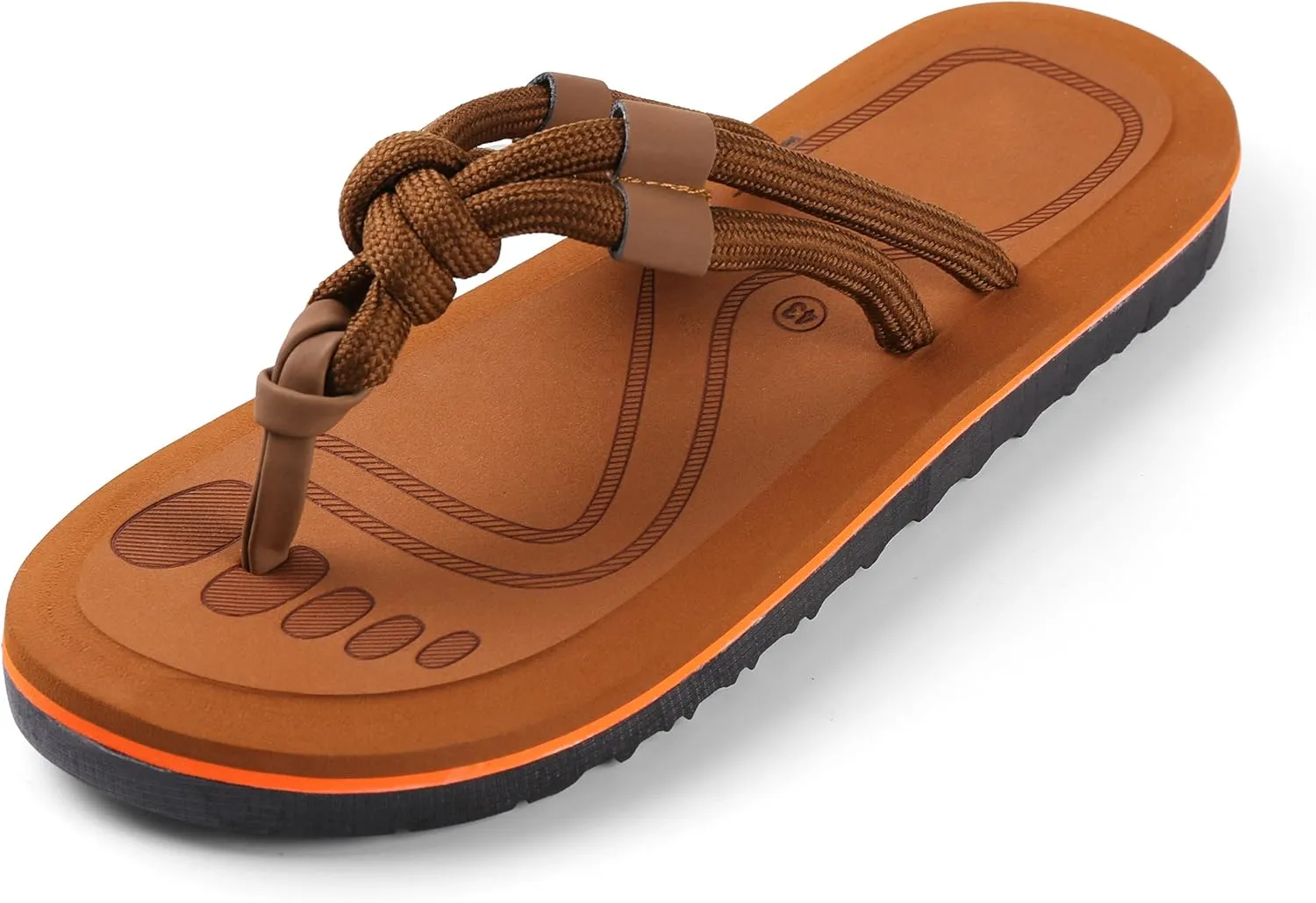 Mens Ultra Light Slip on Slides Skid Resistant All Weather Beach Sandals Quick Dry Indoor Outdoor Flip Flop Thong Sandles