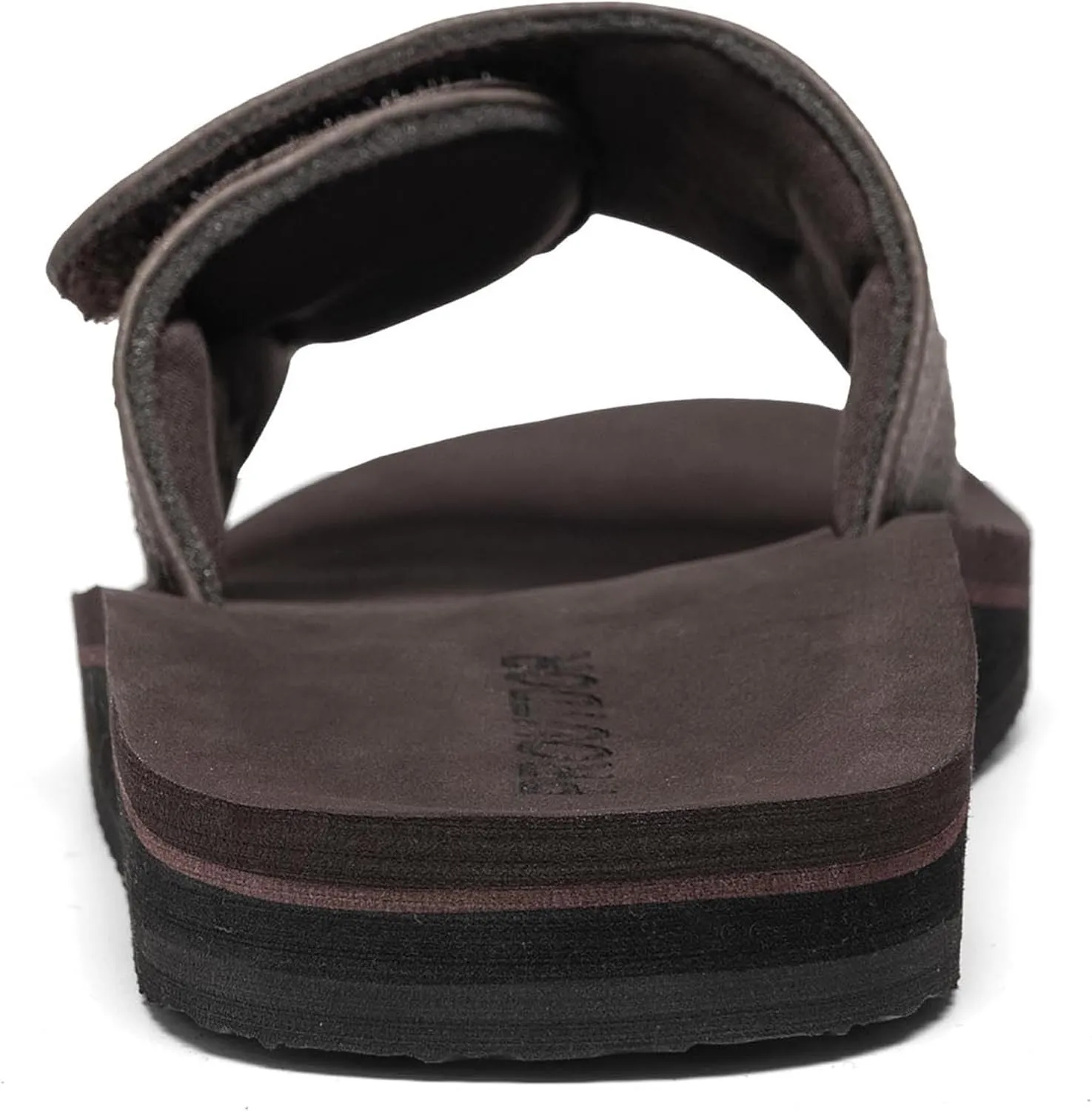 Men's Wide Slide Ergonomic Sandals Fully Adjustable Strap & Comfort Fit Orthotic Arch Support Athletic Sandals with Soft Cushion Footbed