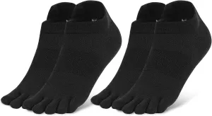 Merino Wool Toe Socks for Men and Women Athletic Runing Ankle Toe Separation Socks (2-3 Pairs)