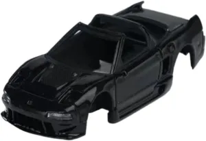 Metal Vehicles Toys 1:64 for Honda Nsxtra Flip-up Lights Car Multi-Color Supercar Alloy Vehicle Display Stand Collection Home Or Office Décor(Black)