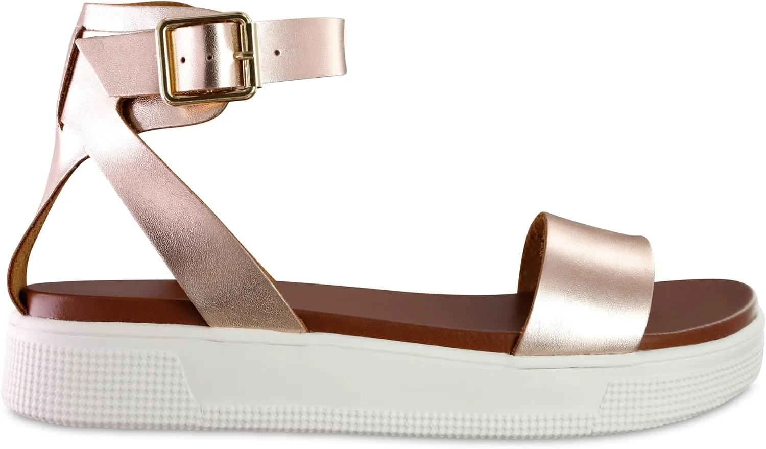MIA Shoes Ellen Womens Ankle Strap Platform Sandals
