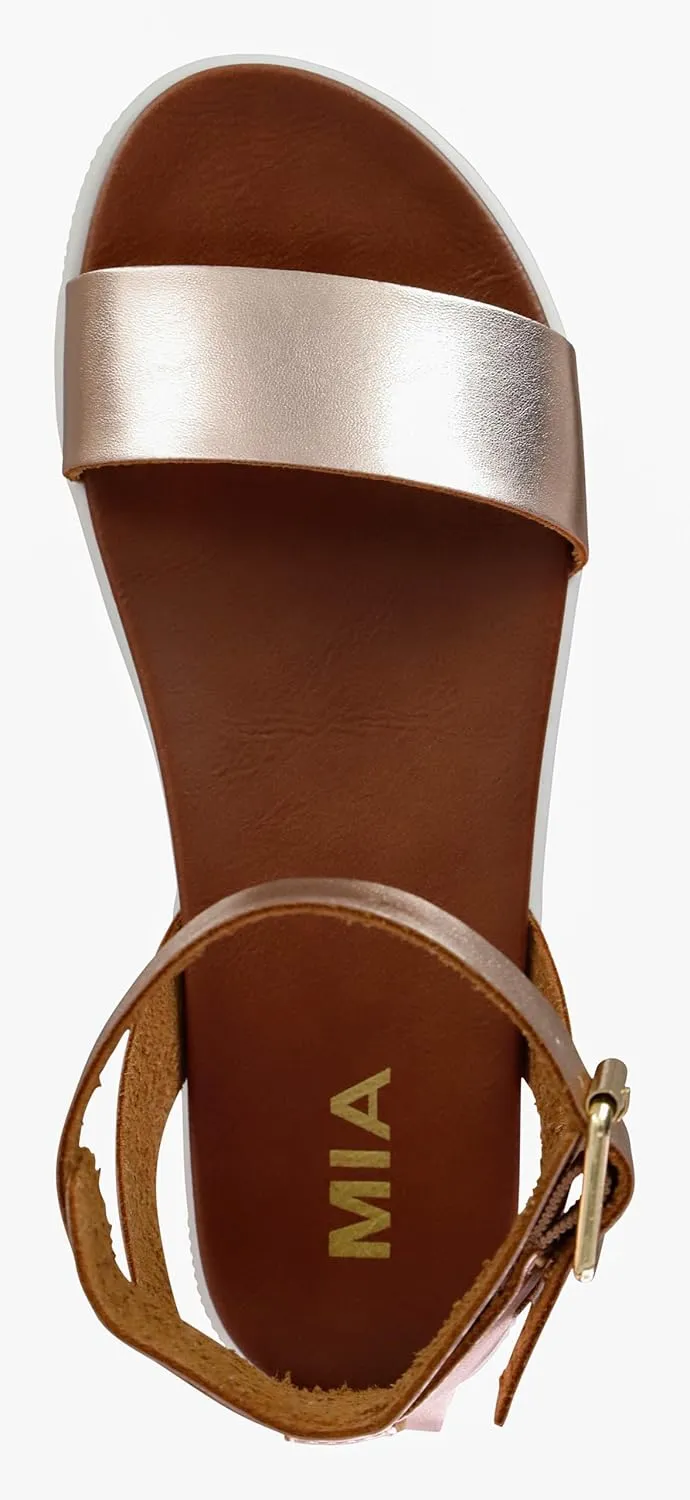 MIA Shoes Ellen Womens Ankle Strap Platform Sandals