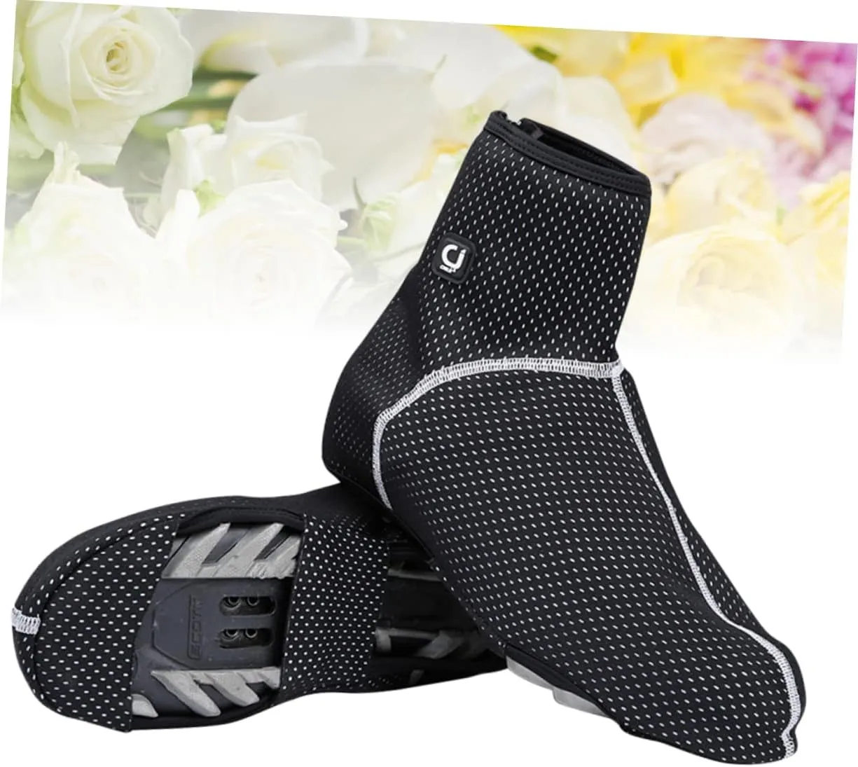 Milisten Outdoor Overshoes Fleece Shoe Covers Unique Design Shoe Covers Foot Cover Shoe Covers Cycling Shoes