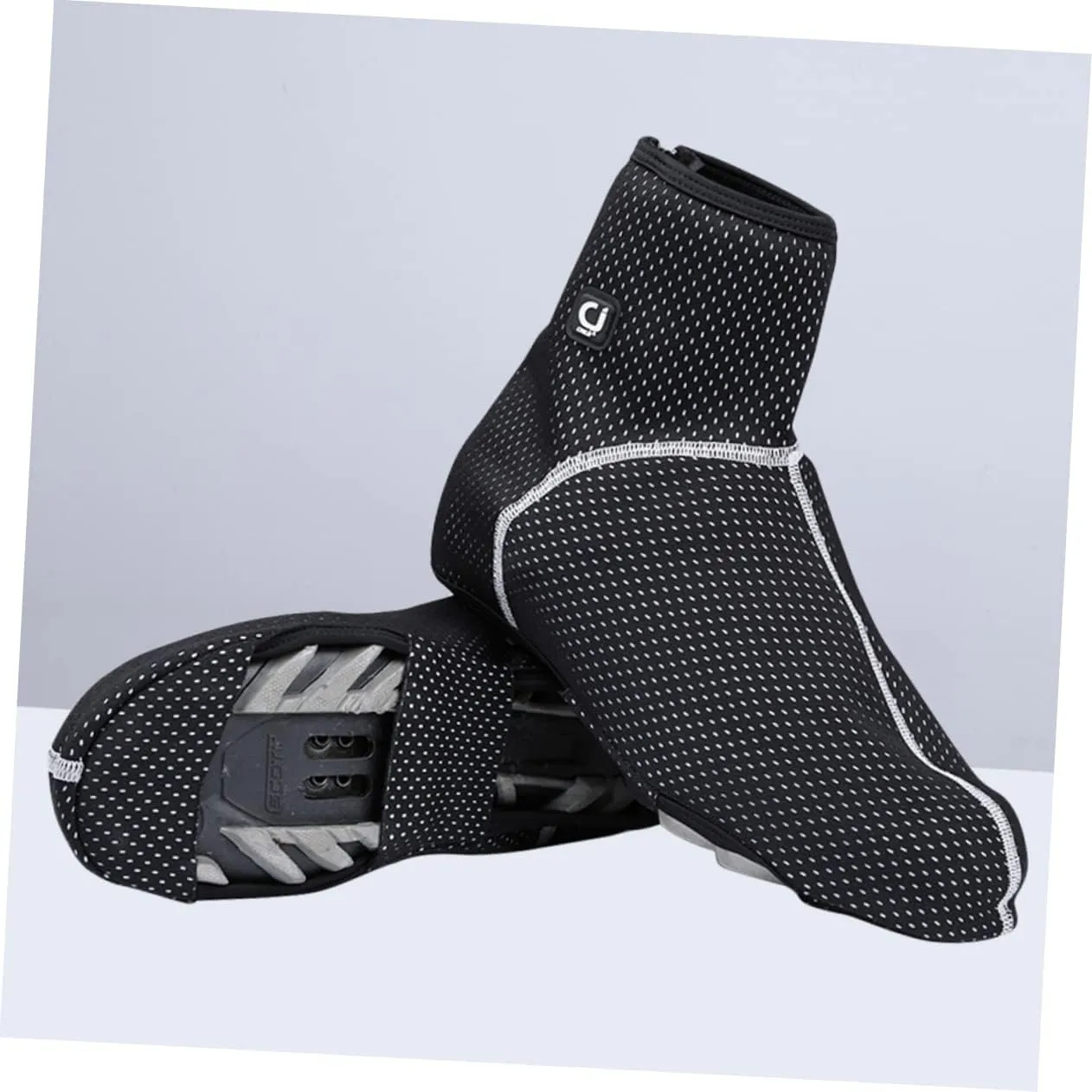 Milisten Outdoor Overshoes Fleece Shoe Covers Unique Design Shoe Covers Foot Cover Shoe Covers Cycling Shoes