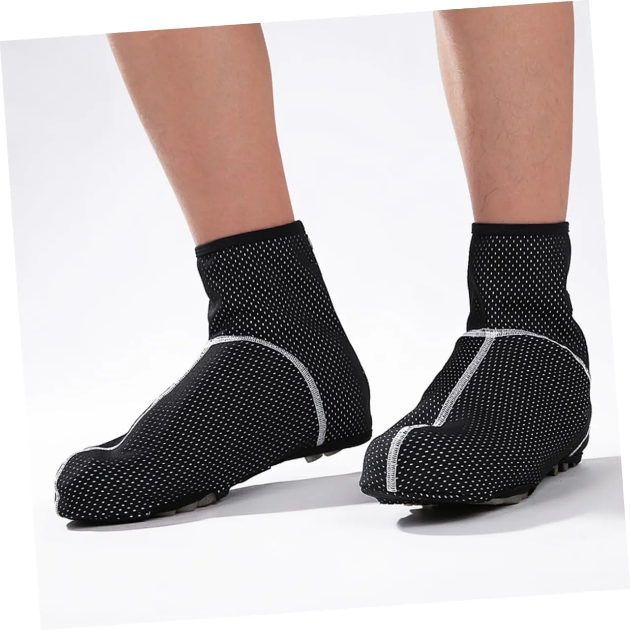 Milisten Outdoor Overshoes Fleece Shoe Covers Unique Design Shoe Covers Foot Cover Shoe Covers Cycling Shoes