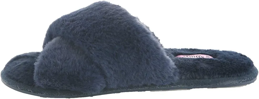 Millffy Fuzzy Fluffy Open Toe Slippers for Summer Warm Comfy flip Flop Slippers for Women Slip on